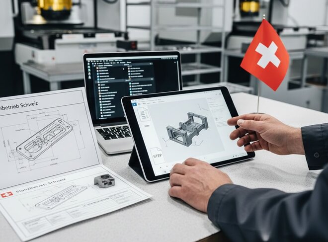 Welche Dateien braucht der Stanzbetrieb? DXF, STEP, Zeichnung – was ist richtig?